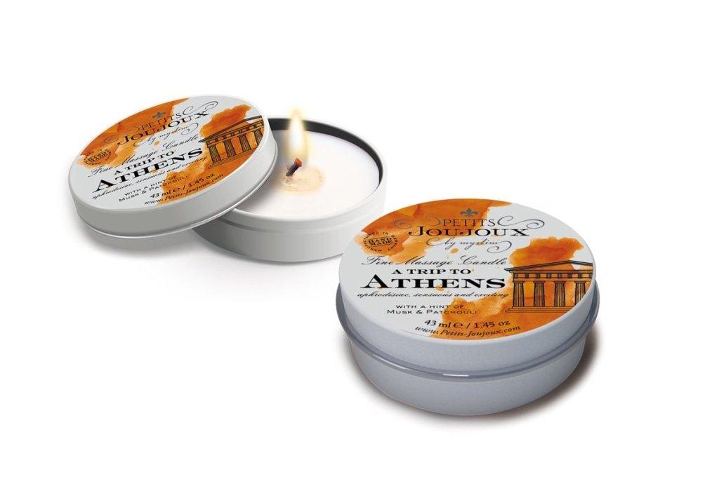 Petits JouJoux Massage Candle Athens 43ml - Lotions & Potions
