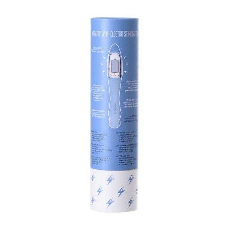 Physics Galvani Electric - Stim Vibrator – Blue Silicone USB Rechargeable - Adult Toys