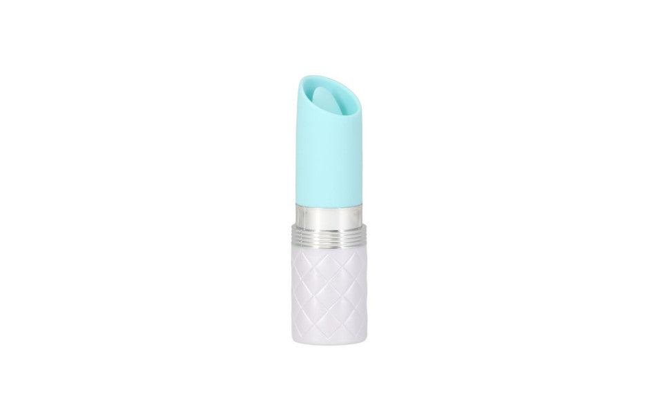 Pillow Talk Lusty Flickering Massager Teal - Adult Toys