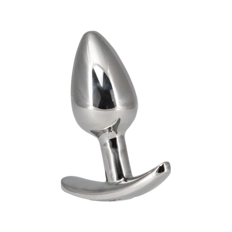 Pillow Talk Sneaky Luxurious Stainless Steel Anal Plug w Swarovski Crystal - Adult Toys
