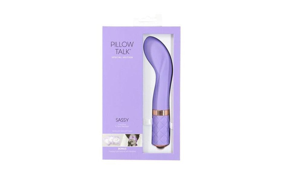 Pillow Talk Special Edition Sassy G Spot Massager Purple - Adult Toys