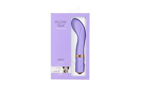 Pillow Talk Special Edition Sassy G Spot Massager Purple - Naughty by Nature Adult Store