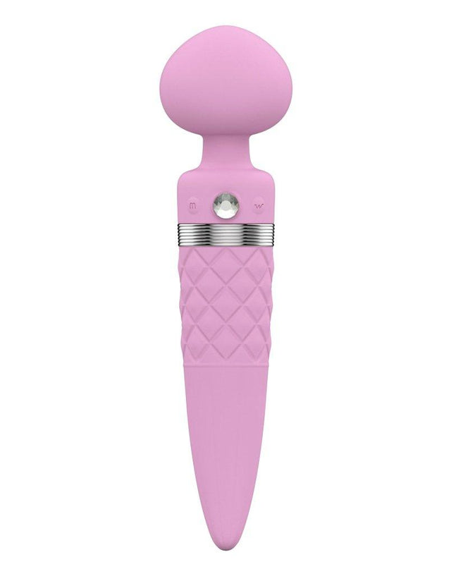Pillow Talk Sultry Dual Ended Warming Massager Pink - Adult Toys