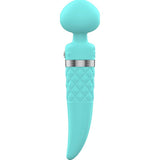 Pillow Talk Sultry Dual Ended Warming Massager Teal - Naughty by Nature Adult Store