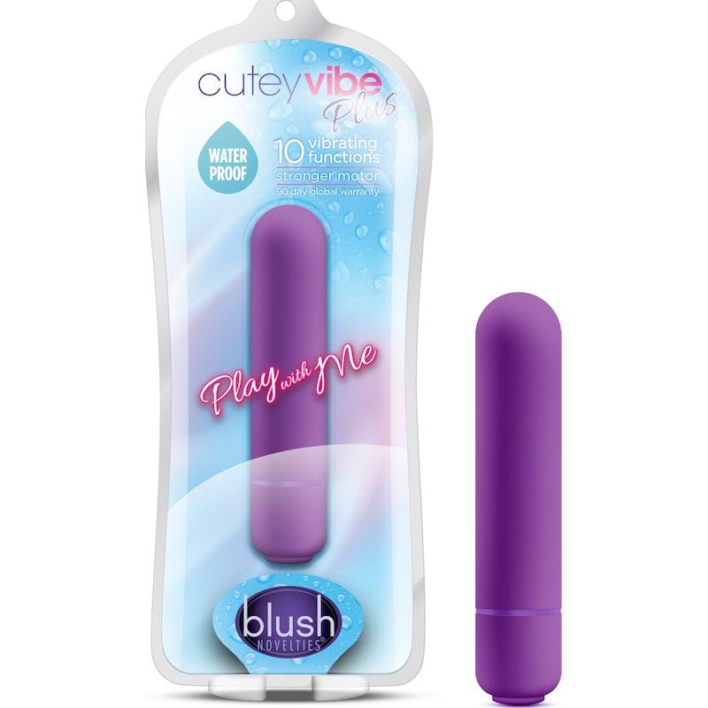 Play with Me Cutey Vibe Plus Purple - Naughty by Nature Adult Store