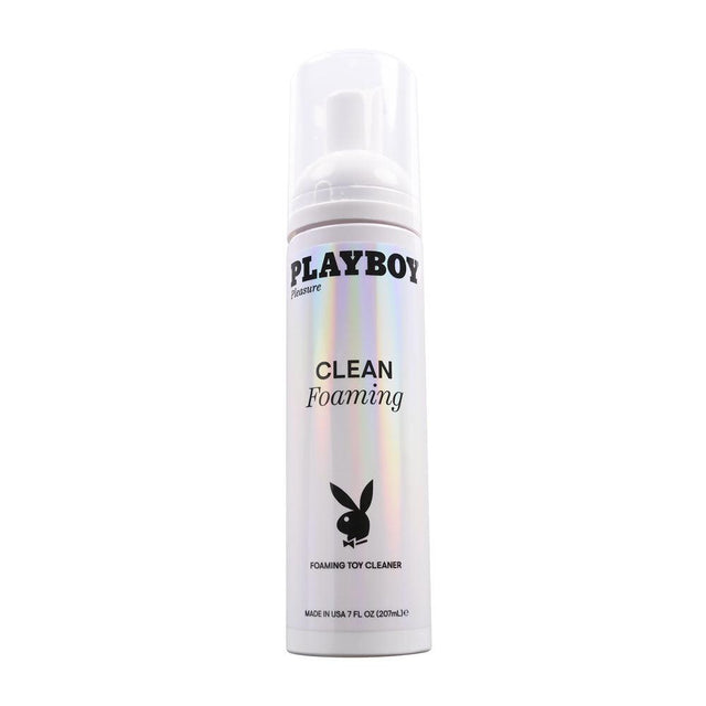 Playboy Pleasure Clean Foaming Toy Cleanser – Gentle Fast Acting Formula - HEALTH CARE
