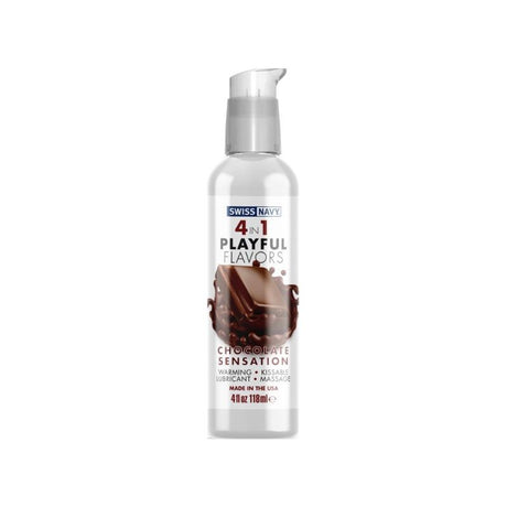 Playful Flavours 4 In 1 Chocolate Sensation 4oz/118ml - Lotions & Potions