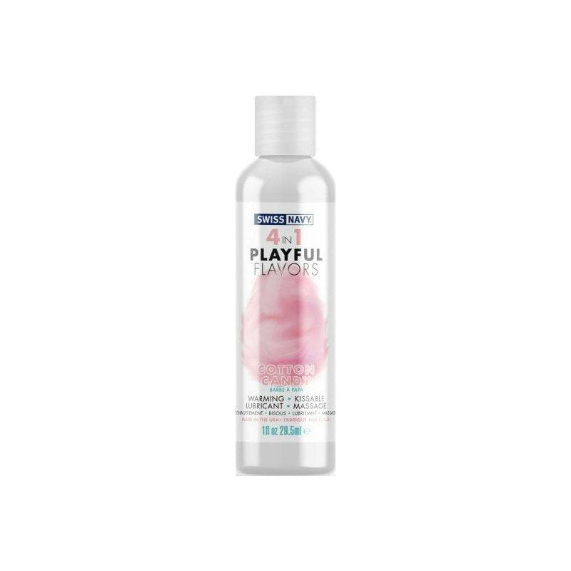 Playful Flavours 4 In 1 Cotton Candy 1oz/29.5ml - Lotions & Potions