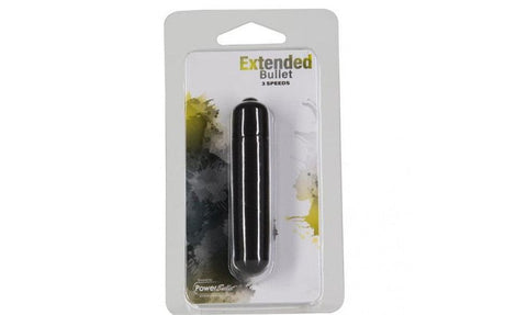 Power Bullet Extended 9cm 3 Speed Black - Naughty by Nature Adult Store