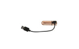 Power Bullet First Class 6cm Rechargeable w Crystal Rose Gold - Naughty by Nature Adult Store