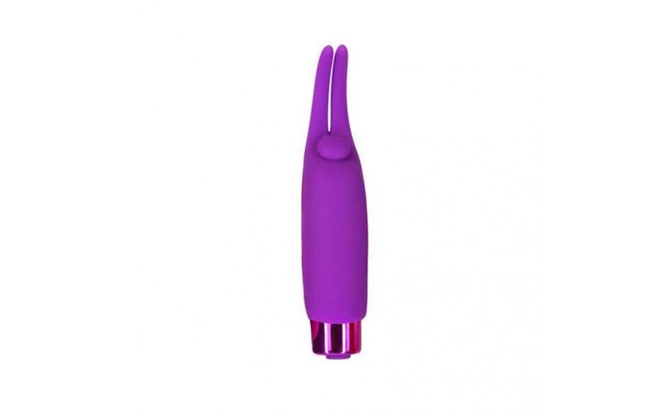 Power Bullet Teasing Tongue w Rechargeable Bullet Purple - Naughty by Nature Adult Store