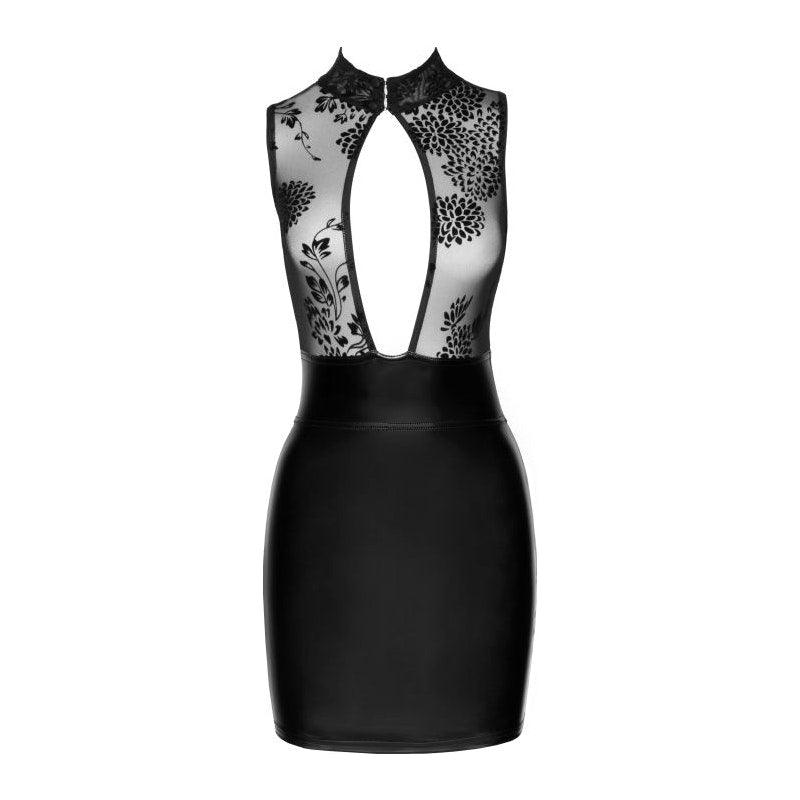 Power Wetlook Short Dress w Skirt & Tulle Top - Lingerie