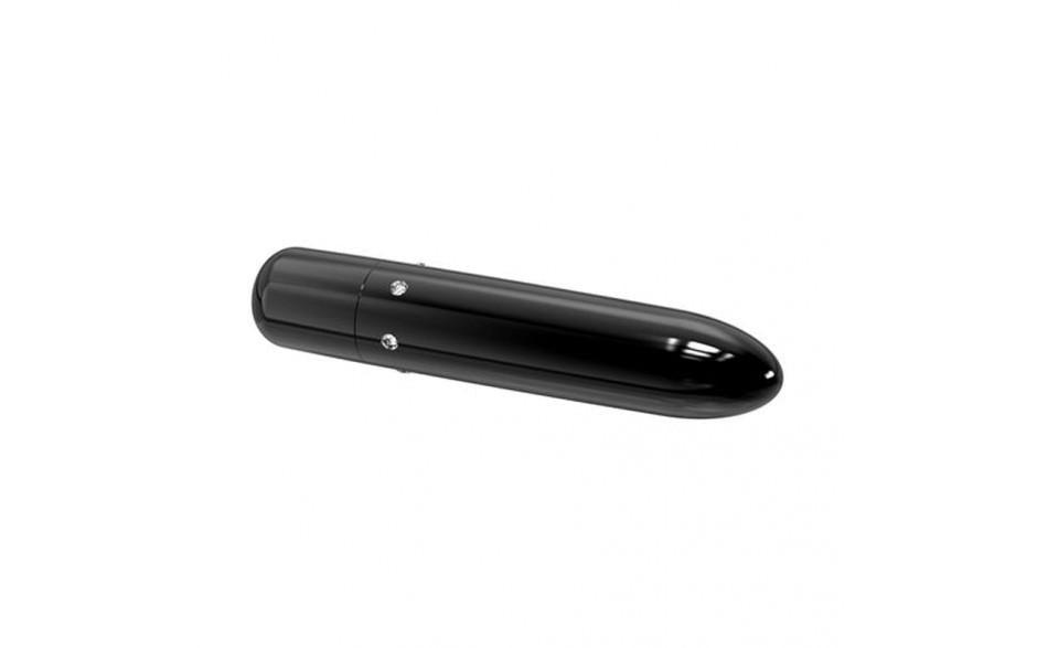 Pretty Point 4in Power Bullet Black - Adult Toys