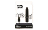 Pretty Point 4in Power Bullet Black - Naughty by Nature Adult Store