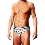 Prowler Leather Pride Open Brief - Lingerie