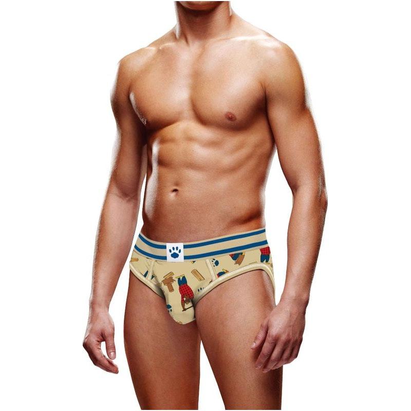 Prowler Lumberbear Open Back Brief - Lingerie