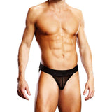 Prowler Mesh Jock Black - Lingerie
