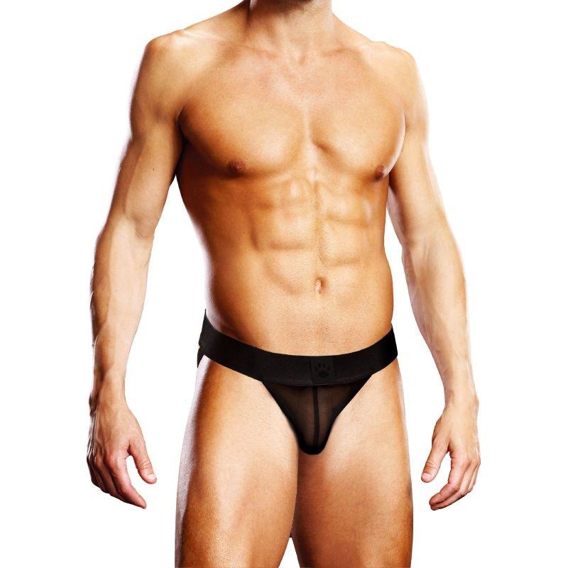 Prowler Mesh Jock Black - Lingerie