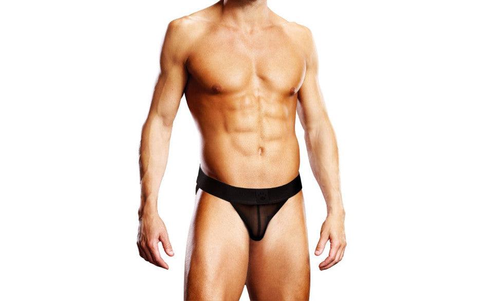 Prowler Mesh Jock Black - Lingerie