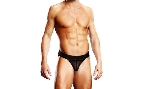 Prowler Mesh Jock Black - Lingerie