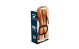 Prowler Mesh Open Back Brief Black - Lingerie