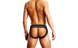 Prowler Mesh Open Back Brief Black - Lingerie