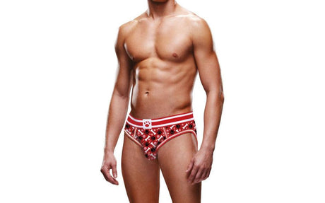 Prowler Red Paw Open Back Brief - Lingerie
