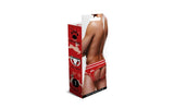 Prowler Reindeer Open Back Brief - Lingerie
