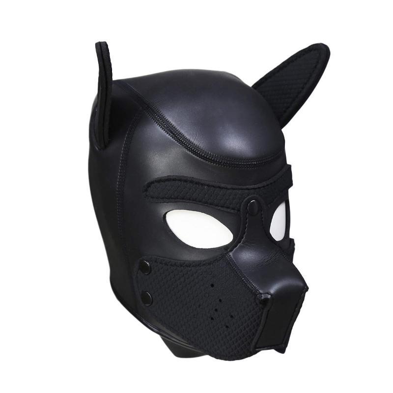 Puppy Play Mask Black - Adult Toys