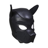 Puppy Play Mask Black - Adult Toys