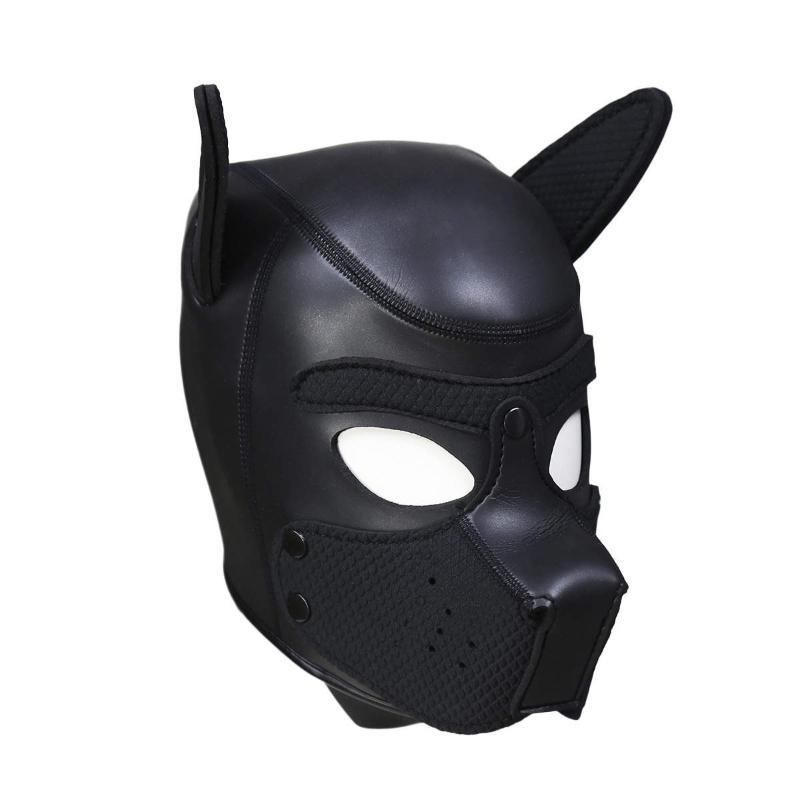 Puppy Play Mask Black - Naughty by Nature Adult Store