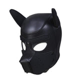 Puppy Play Mask Black - Naughty by Nature Adult Store