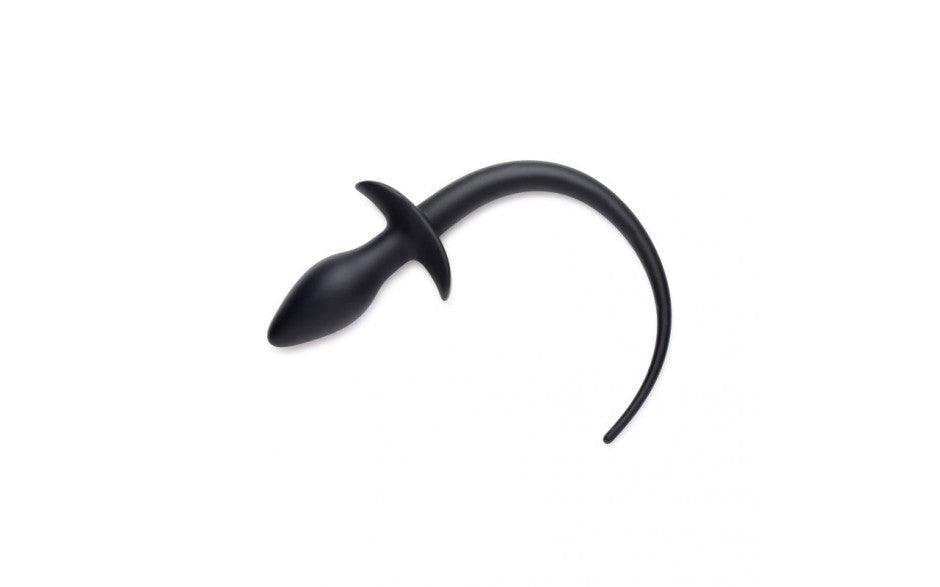 Puppy Play Set incl Gag, Plug and Collar Black - Adult Toys