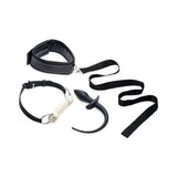 Puppy Play Set incl Gag, Plug and Collar Black - Naughty by Nature Adult Store