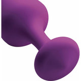 Purple Pleasures 3 Pc Silicone Anal Plugs - Naughty by Nature Adult Store