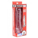 Realistic Clear Penis Enhancer and Ball Stretcher - Adult Toys