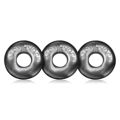 Ringer Cockring 3 Pc Steel - Adult Toys