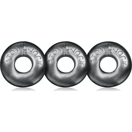 Ringer Cockring 3 Pc Steel - Adult Toys