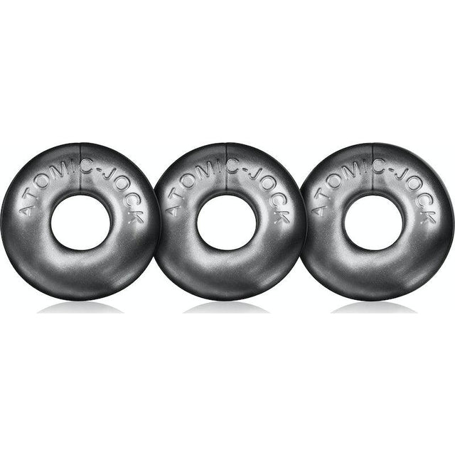 Ringer Cockring 3 Pc Steel - Adult Toys