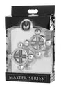Rings Of Fire Stainless Steel Nipple Press Set - Adult Toys