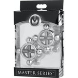 Rings Of Fire Stainless Steel Nipple Press Set - Adult Toys