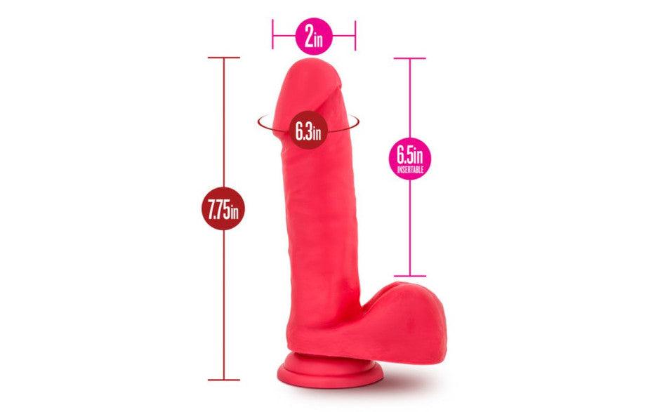 Ruse Big Poppa Cerise Dildo - Adult Toys