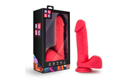 Ruse Big Poppa Cerise Dildo - Adult Toys
