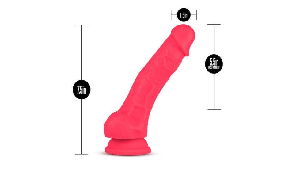 Ruse Hypnotize Cerise Dildo - Adult Toys