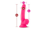 Ruse Shimmy Hot Pink Dong - Adult Toys