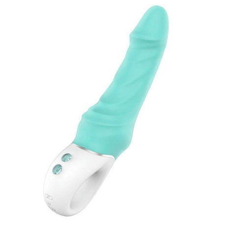 S - Hande Tornado G - Spot Vibrator – Teal Waterproof Silicone Toy - Adult Toys