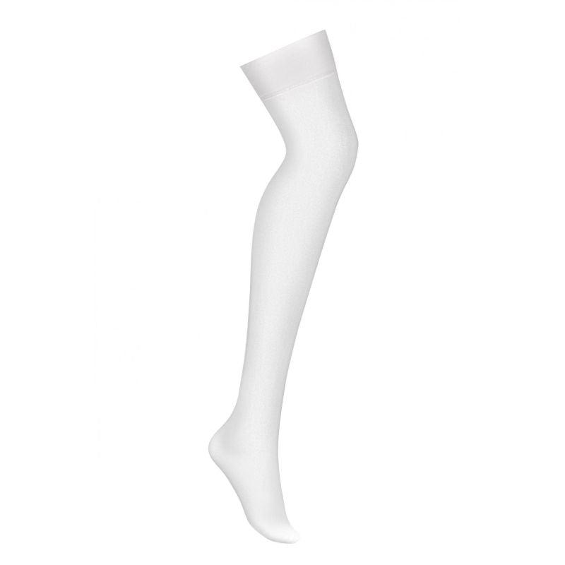 S800 Sheer Stockings White - Lingerie