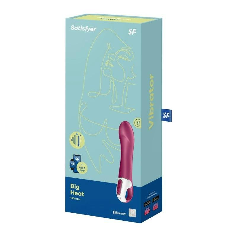 Satisfyer Big Heat Warming G-Spot Vibrator - Naughty by Nature Adult Store