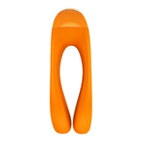 Satisfyer Candy Cane Finger Vibe Orange - Naughty by Nature Adult Store