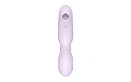 Satisfyer Curvy Trinity 2 Insertable Air Pulse Vibrator Violet - Naughty by Nature Adult Store